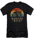 1 I Like Big Monster Trucks I Retro Sun Alessandra Roth T-Shirt
