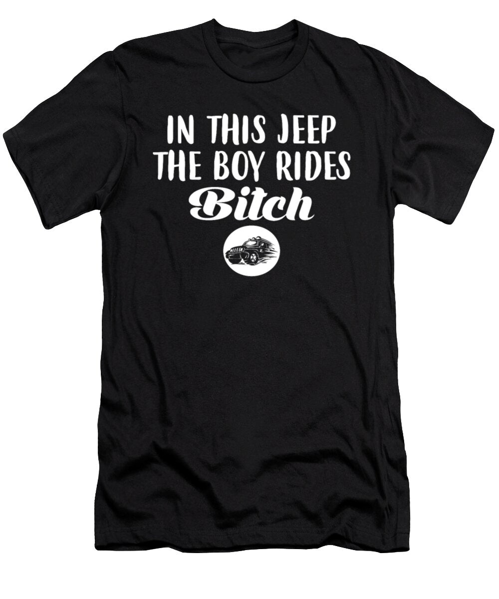 1 in This Jeep the Boy Rides Bitch Tinh Tran Le Thanh T-Shirt