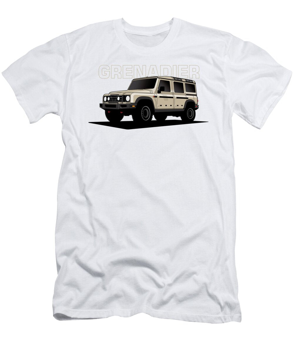 1 Ineos Grenadier Illustration John Cassella T-Shirt