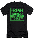 1 Irish Whiskey Makes Me Frisky St Patricks Day Toms Store T-Shirt