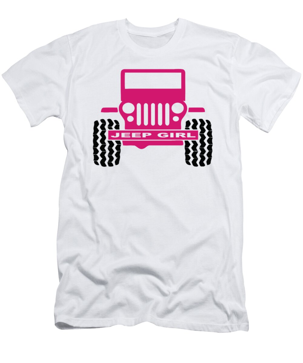 1 Jeep Girl Gift Idea Tinh Tran Le Thanh T-Shirt