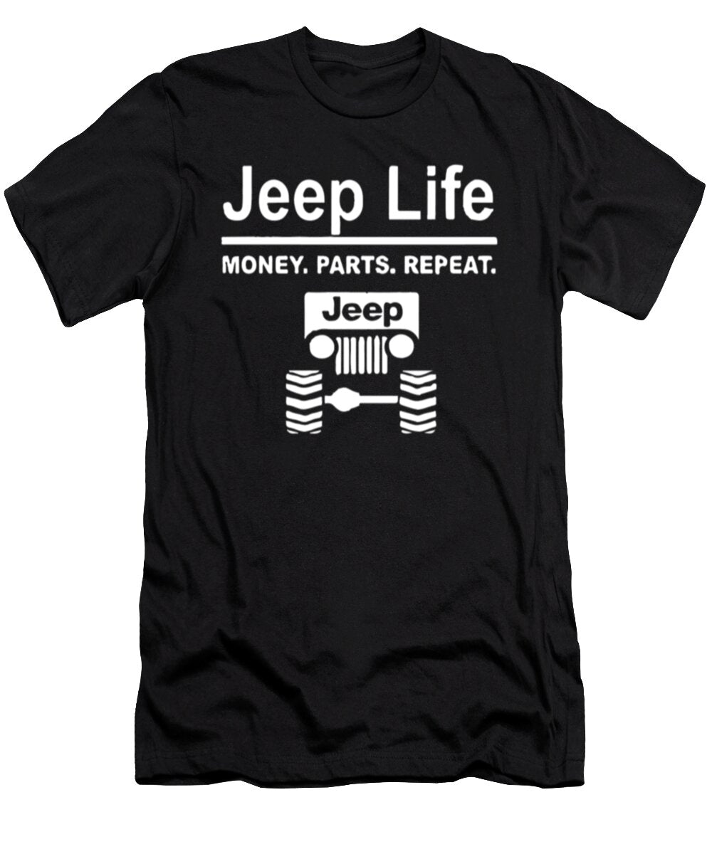 1 Jeep Life Money Parts Repeat Tinh Tran Le Thanh T-Shirt