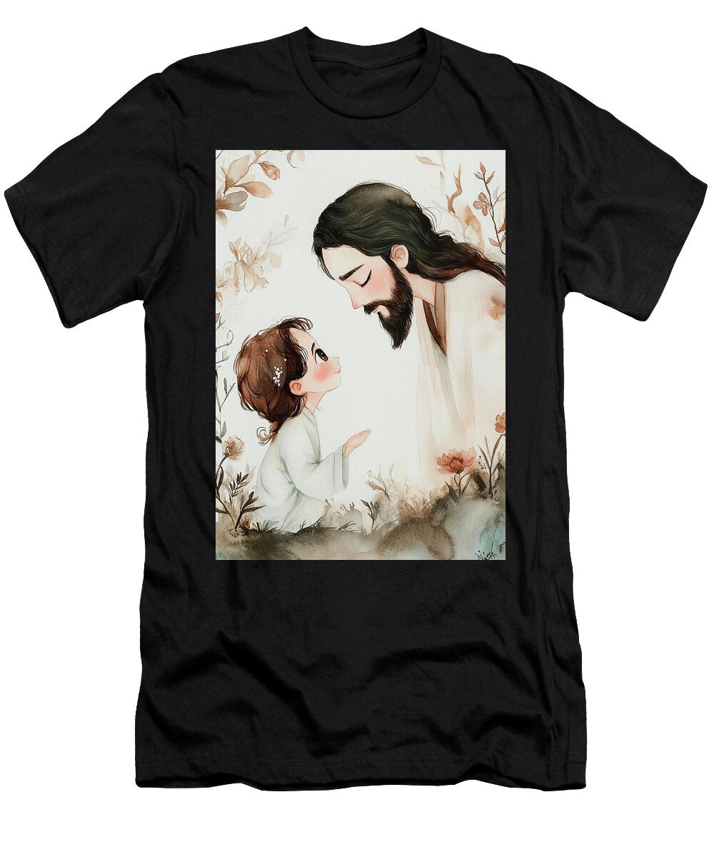 1 Jesus Forgiving and Welcoming the Repentant Sinner Henry George T-Shirt