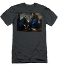 1 LA Obra Representa a San Agustin De Hipona Uno De Los Padres De LA Iglesia Lavando Los Pies De Je Giovanni Lanfranco T-Shirt