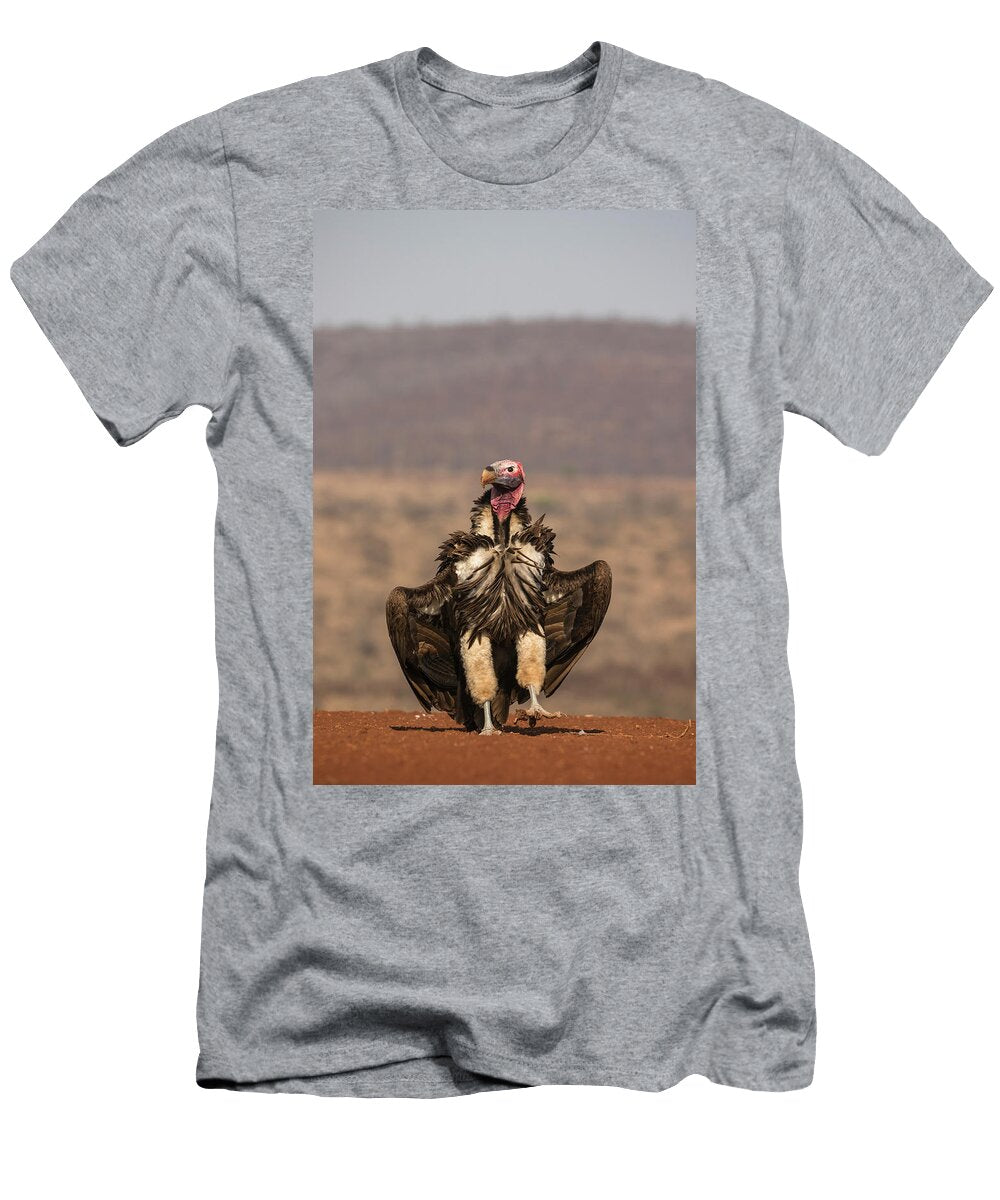 1 Lappetfaced Vulture Zimanga Private Game Reserve Ann Steve Toon Natureplcom T-Shirt