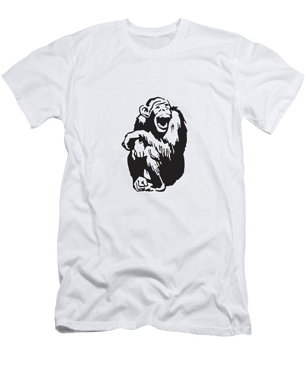 1 Laughing Monkey Csa Images T-Shirt