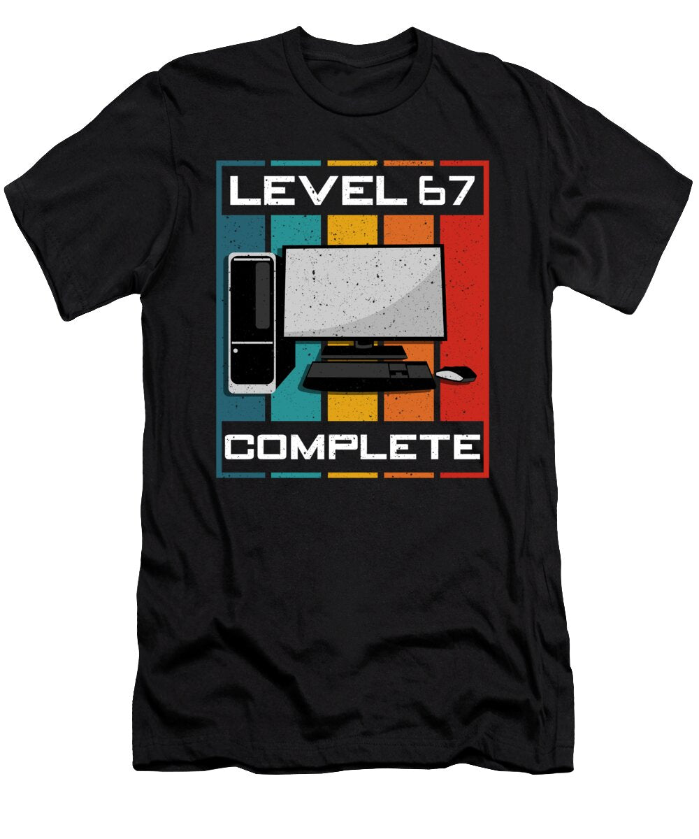 1 Level 67 Complete Gift David Schuele Art T-Shirt