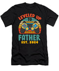 1 Leveled Up to Father Est 2024 Dhbubble T-Shirt