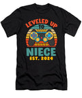1 Leveled Up to Niece Est 2024 Dhbubble T-Shirt