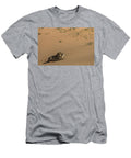 1 Lion Male on Desert Sand Dune Kgalagadi Transfrontier Ann Steve Toon Natureplcom T-Shirt