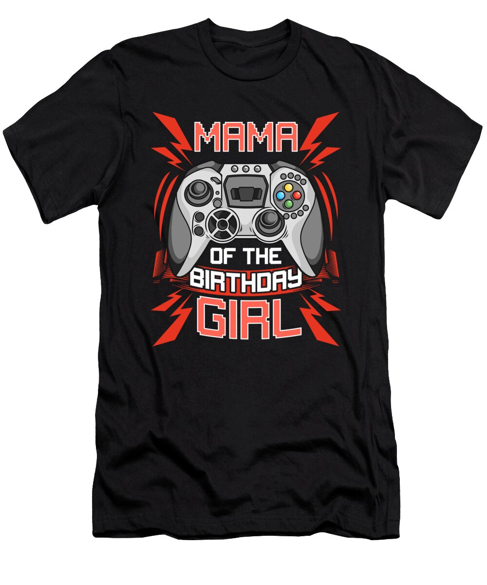 1 Mama Birthday Girl Gift David Schuele Art T-Shirt