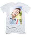 1 Man Catches Golf Ball in Mouth Ryan Jorgensen T-Shirt