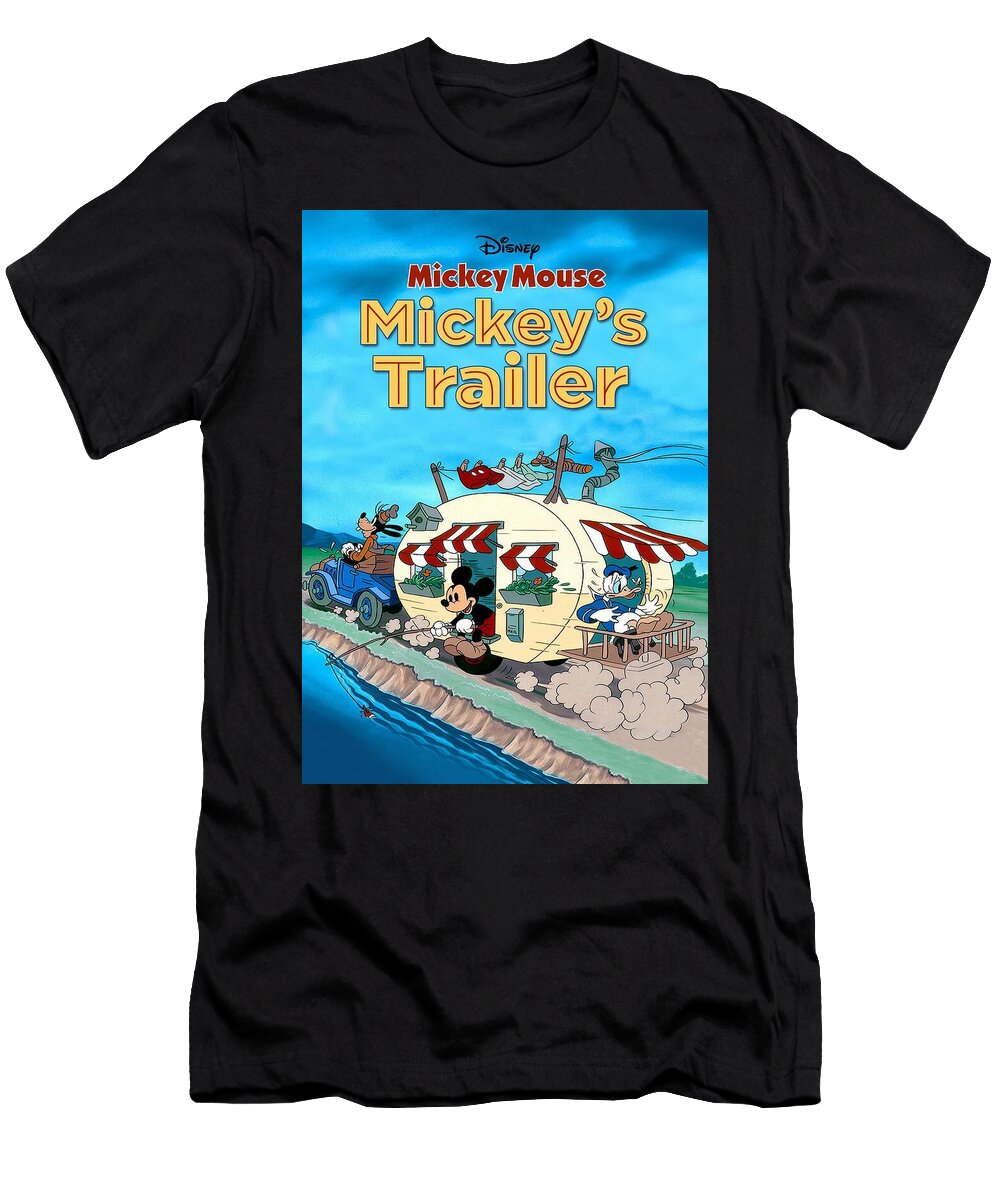 1 Mickey S Trailer 1938 Movie Lover T-Shirt