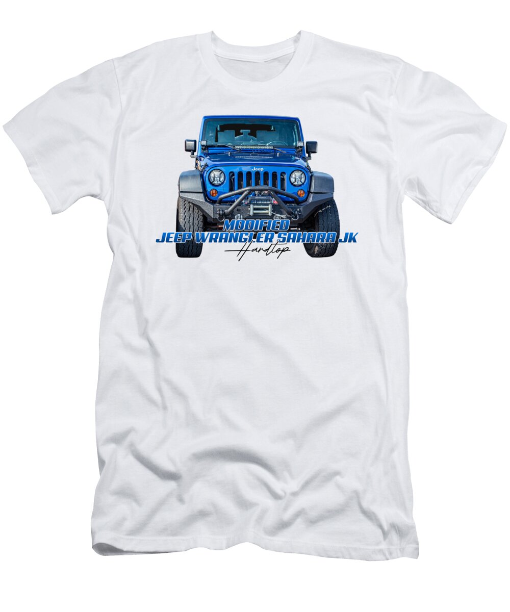 1 Modified Jeep Wrangler Sahara Jk Hardtop Gestalt Imagery T-Shirt