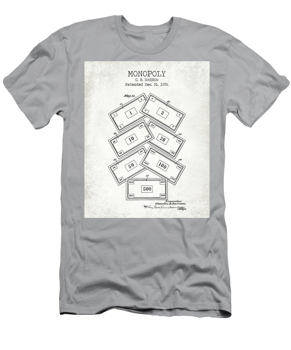 1 Monopoly Old Patent Denny H T-Shirt