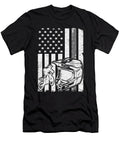 1 Motocross US Flag America Dirt Bike 4th of July Funny Motocross Lisa Stronzi T-Shirt