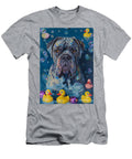 1 Neapolitan Mastiff Dog Enjoying a Bubbly Bath Adrien Efren T-Shirt