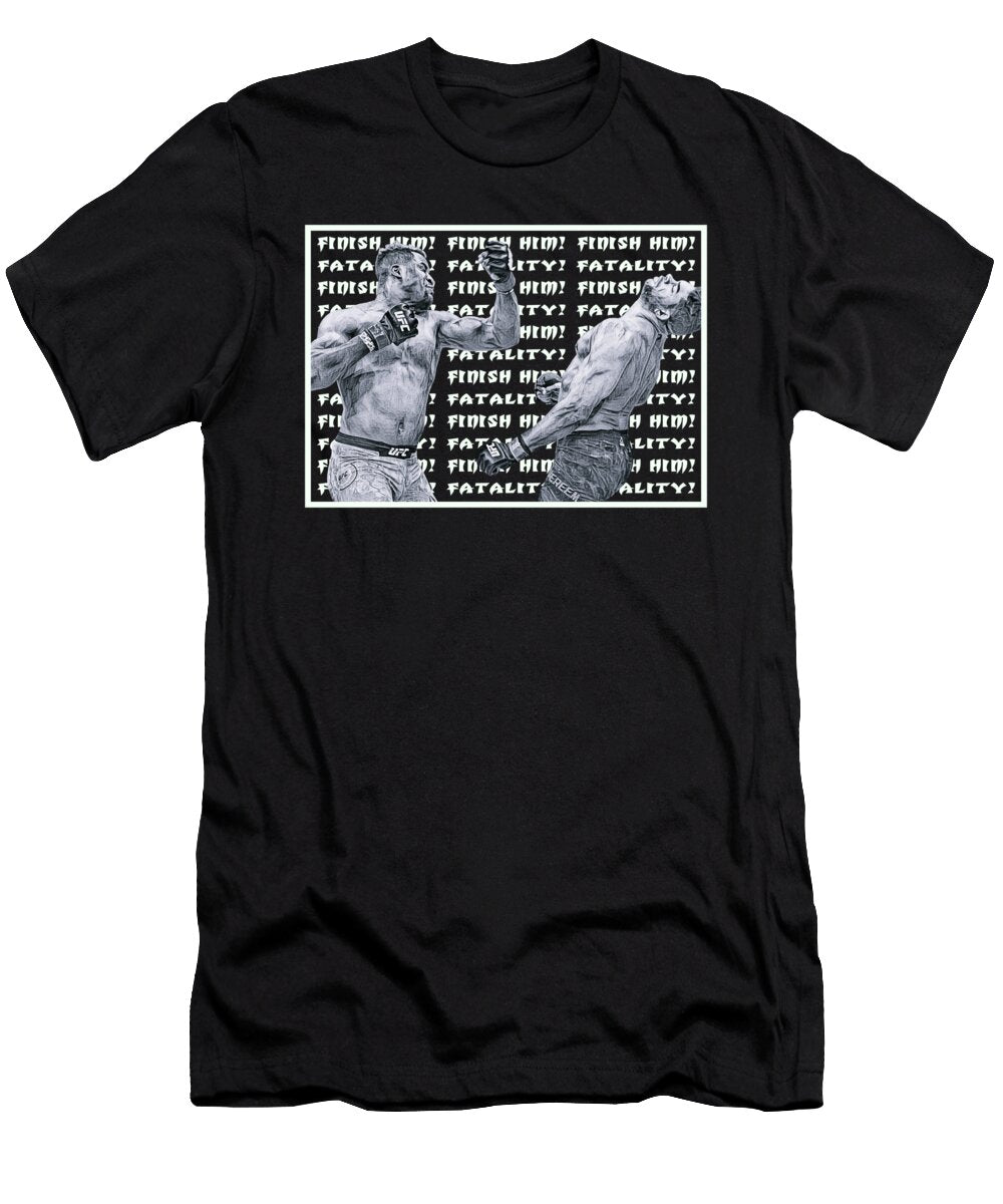 1 Ngannou Fatality Sarcastic P T-Shirt