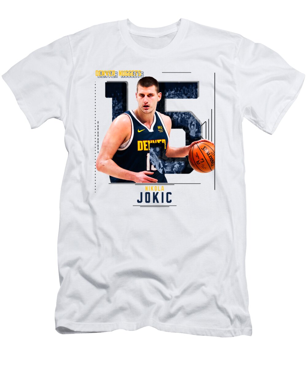 1 Nikola Jokic Basketball Kelvin Kent T-Shirt
