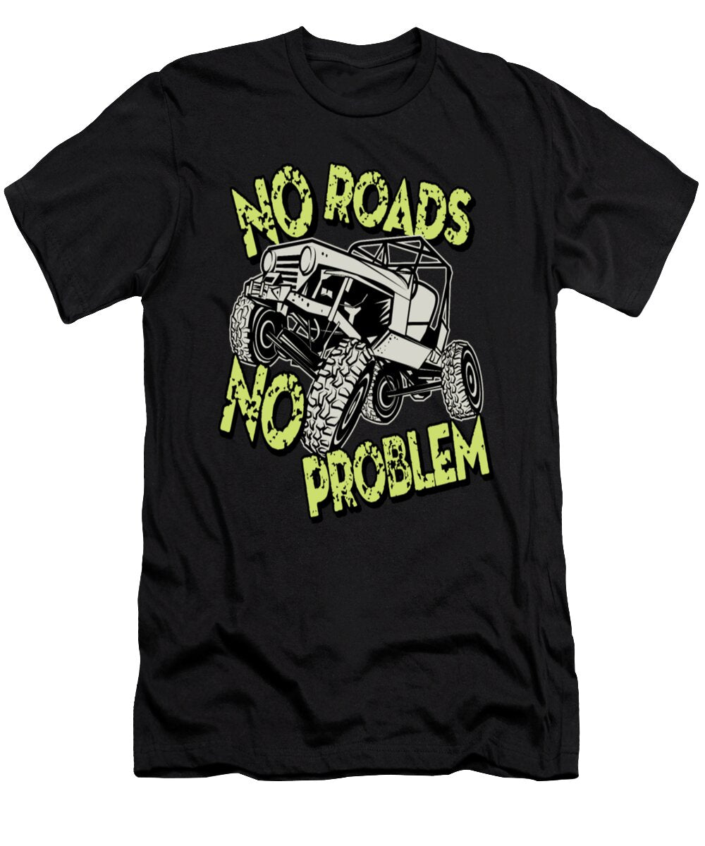 1 No Roads No Problem Jeep Tinh Tran Le Thanh T-Shirt