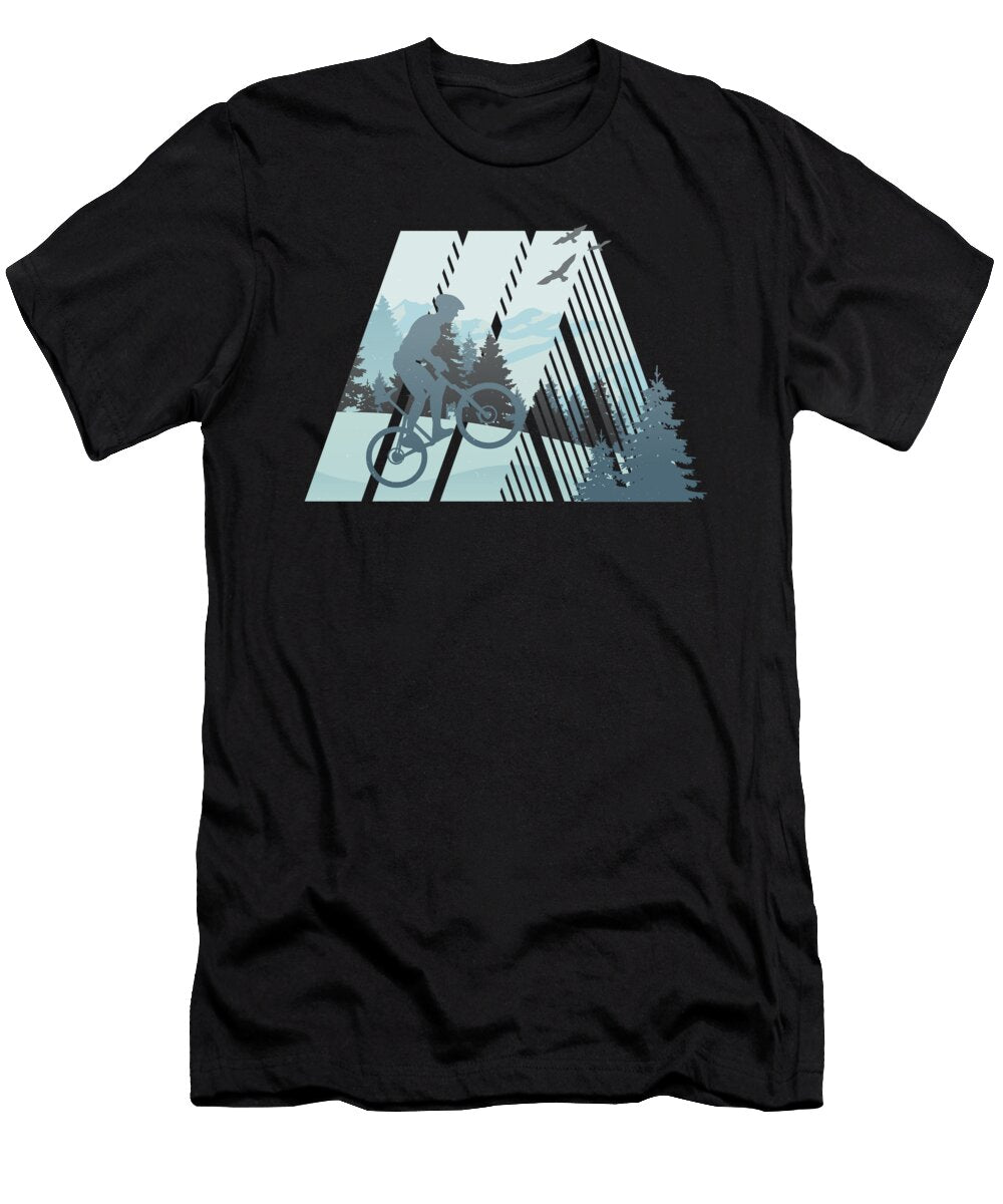 1 Offroad Bike in Beautiful Nature Greenoptix T-Shirt