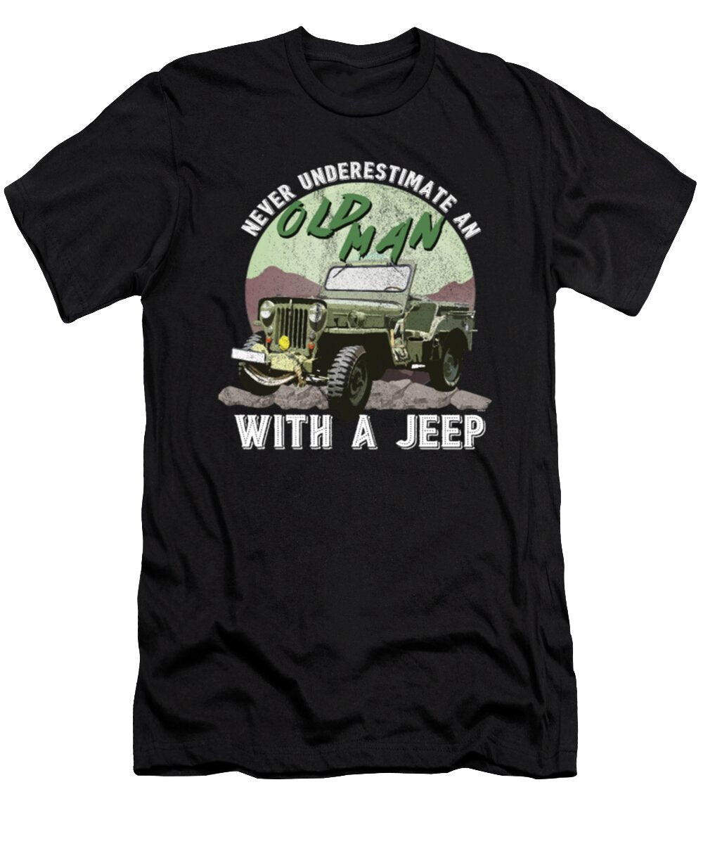 1 Old Man with a Jeep Tinh Tran Le Thanh T-Shirt