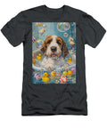 1 Petit Basset Griffon Vendeen Dog Enjoying a Bubbly Bath Adrien Efren T-Shirt