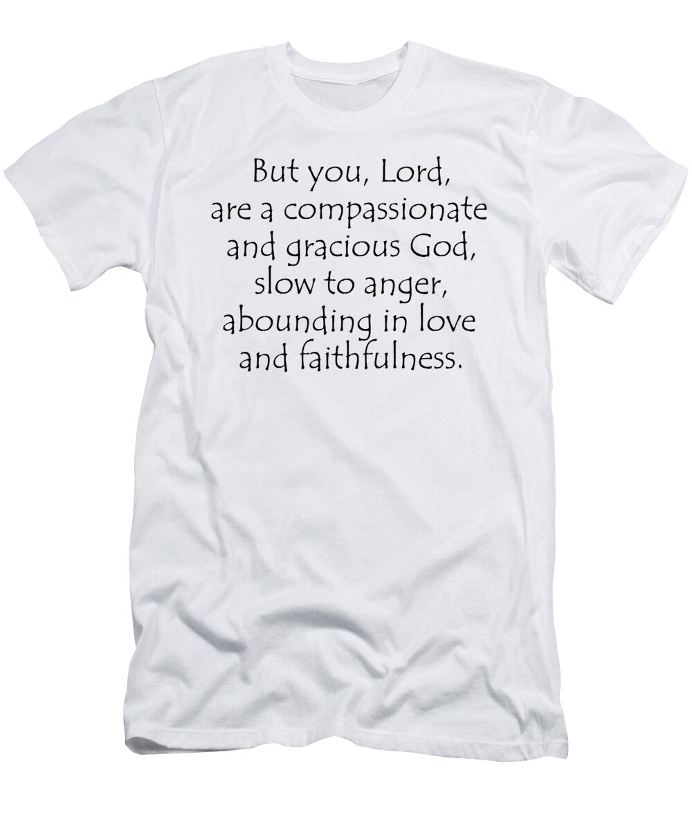 1 Psalm 86 15 Vidddie Publyshd T-Shirt