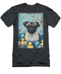 1 Pug Dog Enjoying a Bubbly Bath Adrien Efren T-Shirt