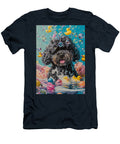 1 Puli Dog Enjoying a Bubbly Bath Adrien Efren T-Shirt