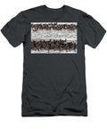 1 Red Knobbed Coots Flock on Water Amboseli National Park Ann Steve Toon Natureplcom T-Shirt
