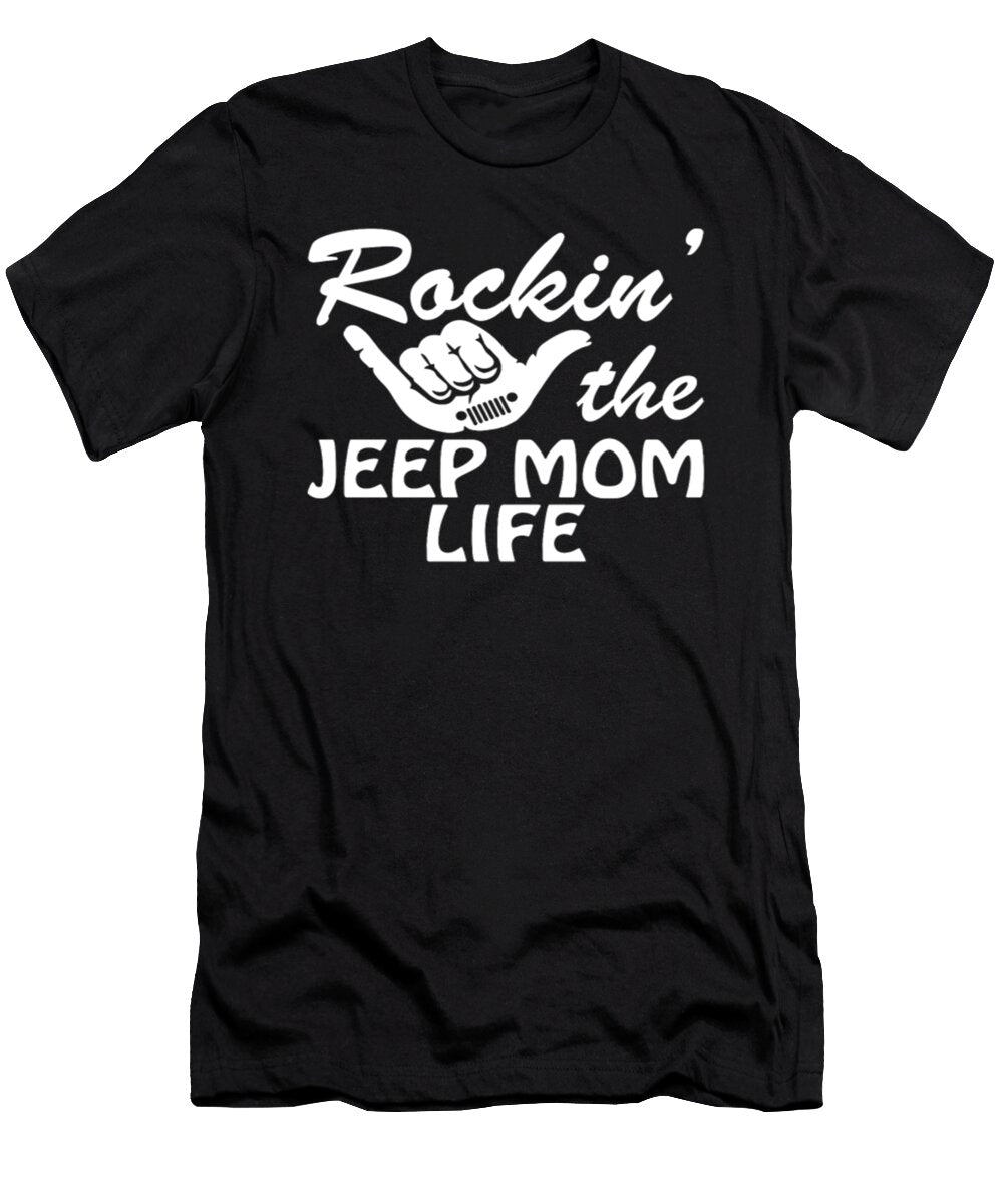 1 Rockin the Jeep Mom Life Tinh Tran Le Thanh T-Shirt
