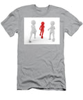1 Running to Be the First and Win Toon Men Compete Conceptual Michal Bednarek T-Shirt