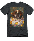 1 Saint Bernard Dog Frolicking in a Bubbly Bathtub Adrien Efren T-Shirt