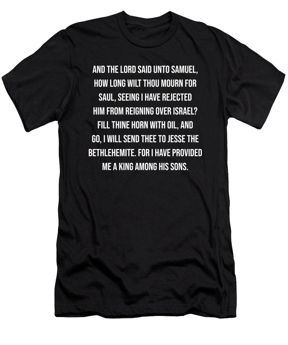 1 Samuel 16 1 Vidddie Publyshd T-Shirt
