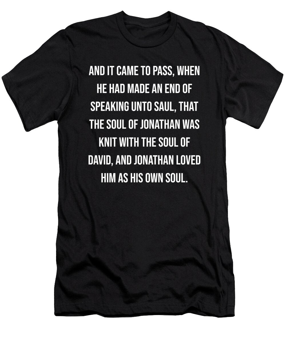 1 Samuel 18 1 Vidddie Publyshd T-Shirt