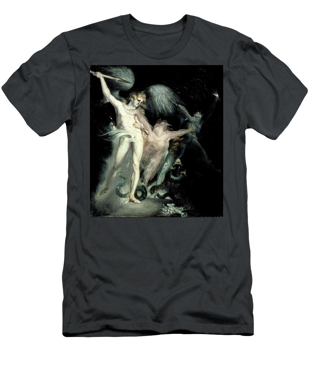 1 Satan and Death with Sin Intervening Henry Fuseli T-Shirt