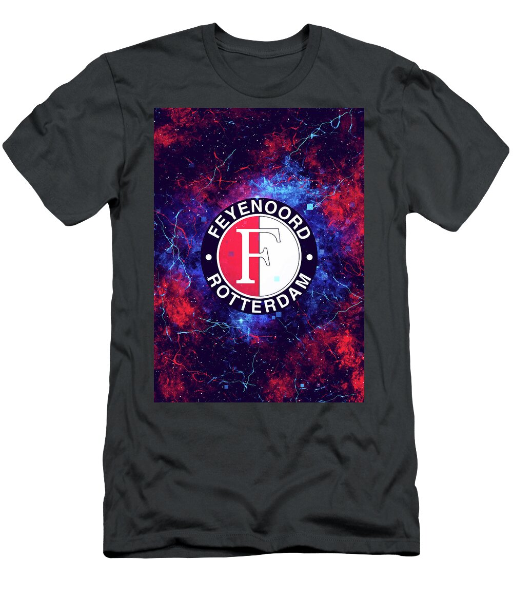 1 Soccer League Nebula Feyenoord Rotterdam Leith Huber T-Shirt