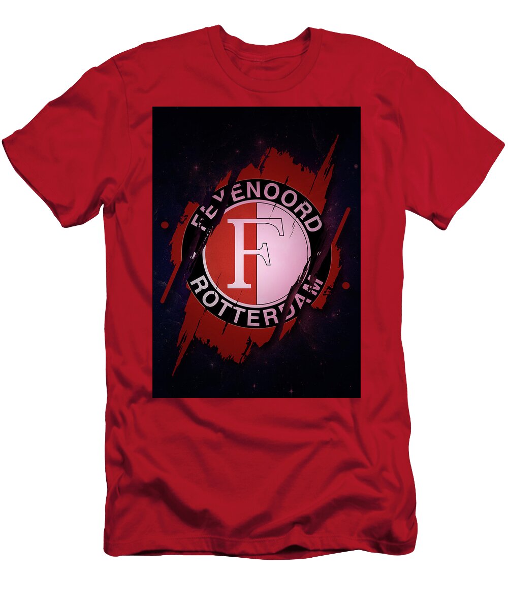 1 Soccer League Red Feyenoord Rotterdam Leith Huber T-Shirt