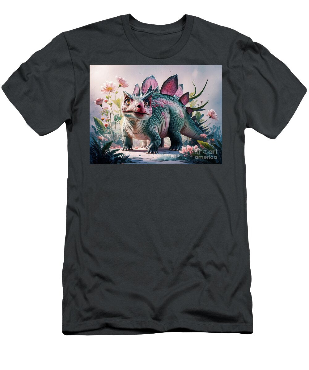 1 Stegosaurus Rhys Jacobson T-Shirt