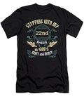1 Stepping Into My 22nd Birthday Religious Bday Party Theme Maximus Designs T-Shirt