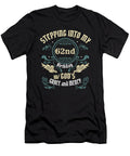 1 Stepping Into My 62nd Birthday Religious Bday Party Theme Maximus Designs T-Shirt