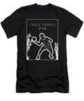 1 Table Tennis Chinese Hanzi Paddles Balls Profi Ping Pong Graphics Lab T-Shirt