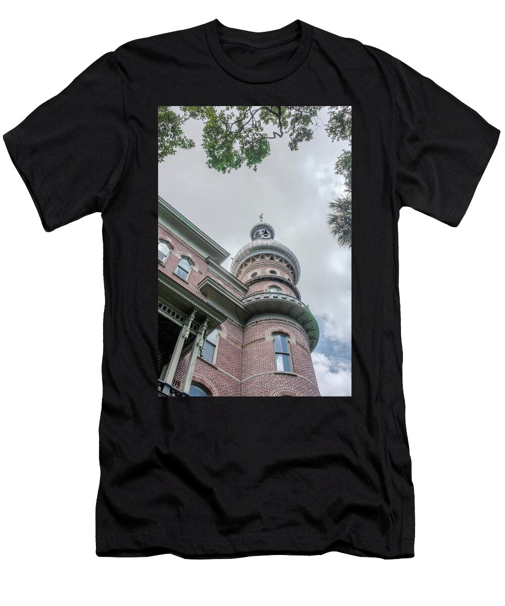 1 Tampa Bay Florida June 11 2025 Partial View of Henry B Plant Alex Grichenko T-Shirt