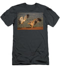 1 Tawny Eagles Fighting Zimanga Private Game Reserve Ann Steve Toon Natureplcom T-Shirt