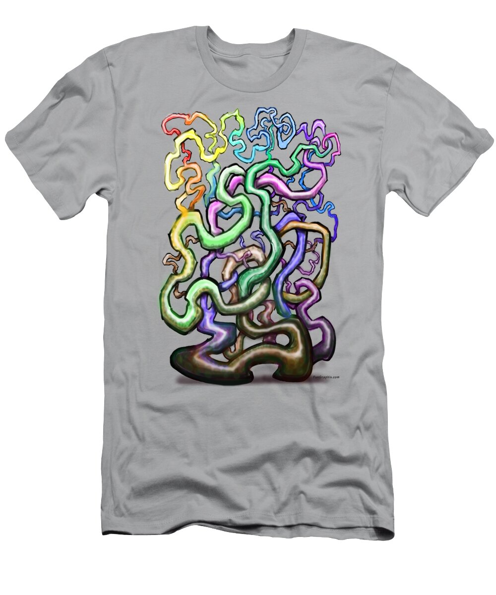 1 That Wacky Twisted Vine We Call Life Kevin Middleton T-Shirt