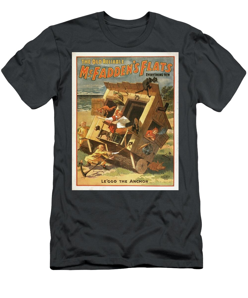 1 the Old Reliable Mcfaddens Flats Everything New US Lithograph Co T-Shirt