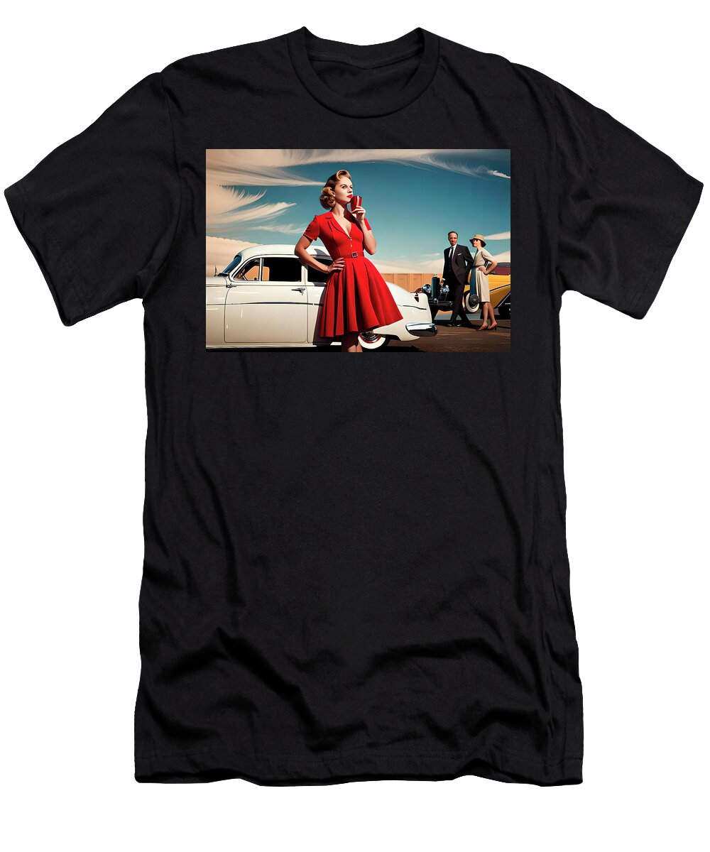 1 Thinking Woman Gabriel Cusmir T-Shirt
