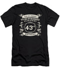 1 Too Blessed to Be Stressed 43rd Birthday Turning 43 Year Old Maximus Designs T-Shirt
