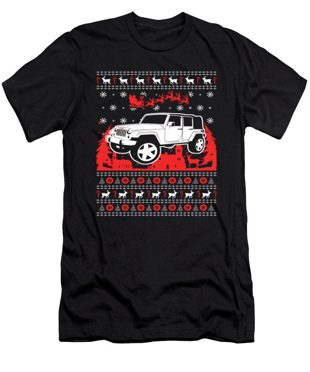 1 Ugly Christmas Jeep Tinh Tran Le Thanh T-Shirt